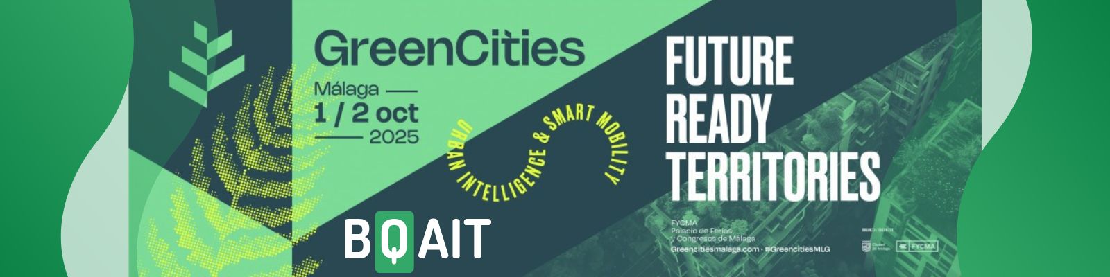 BQAIT a GreenCities Málaga: Impulsando la eficiencia y la Sostenibilidad Urbana